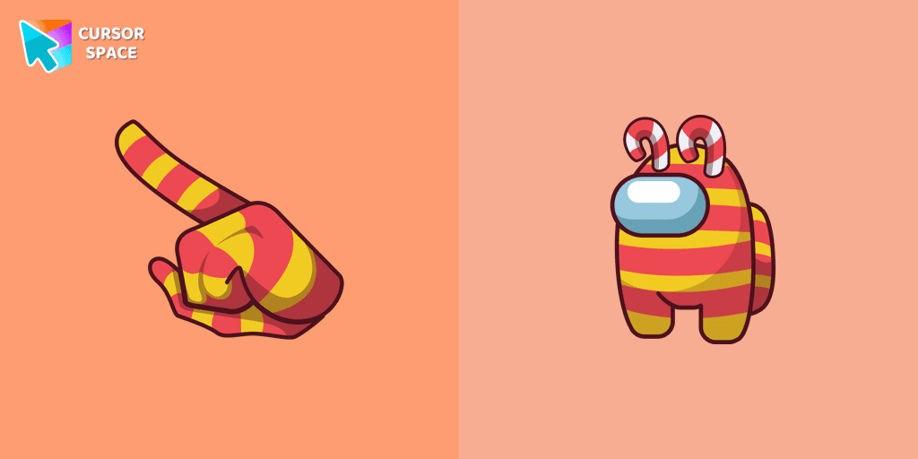Among Us Lollipop cursor