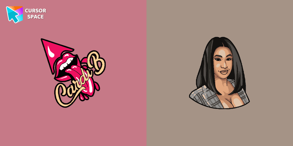 Cardi B cursor